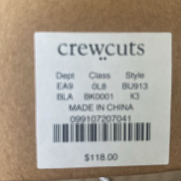 Crewcuts black half glitter boots - Picture 7 of 11